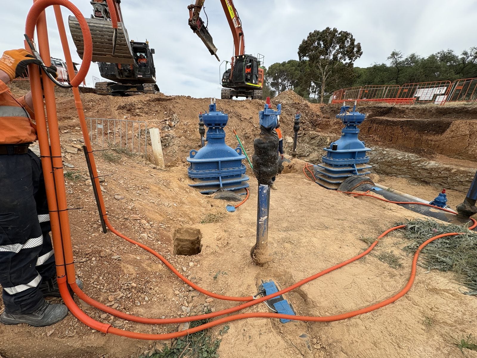 Pipelines — CP field installation — test points, cadwelding & coating repair